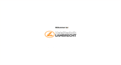 Desktop Screenshot of metalltechnik-lambrecht.de