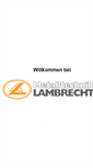 Mobile Screenshot of metalltechnik-lambrecht.de
